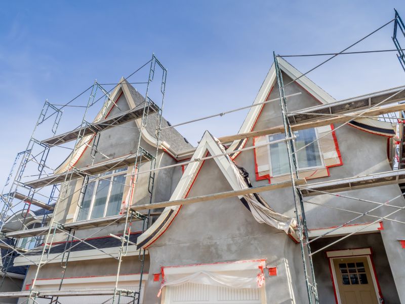 Stucco Application in Spring